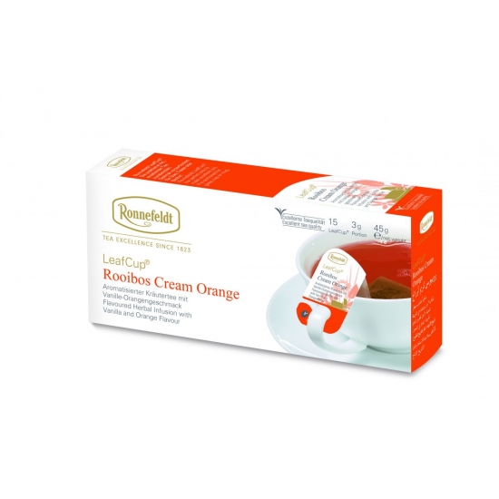 Ronnefeldt Leafcup Rooibos Cream Orange